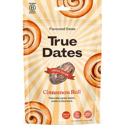 True dates cinnamon roll