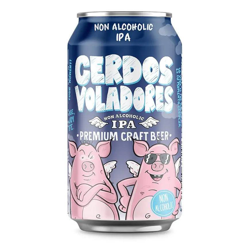 Cerdos Voladores alkoholfri IPA (0,5%)