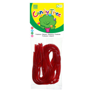 Candy Tree glutenfri hindbærsnørrebånd Hindbærsnører glutenfri