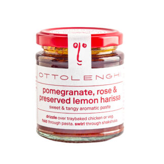 Pomegranate, Rose and Preserved Lemon Harissa