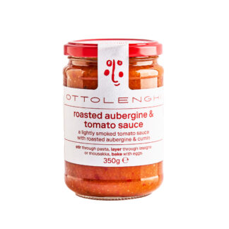 roasted aubergine & tomato sauce