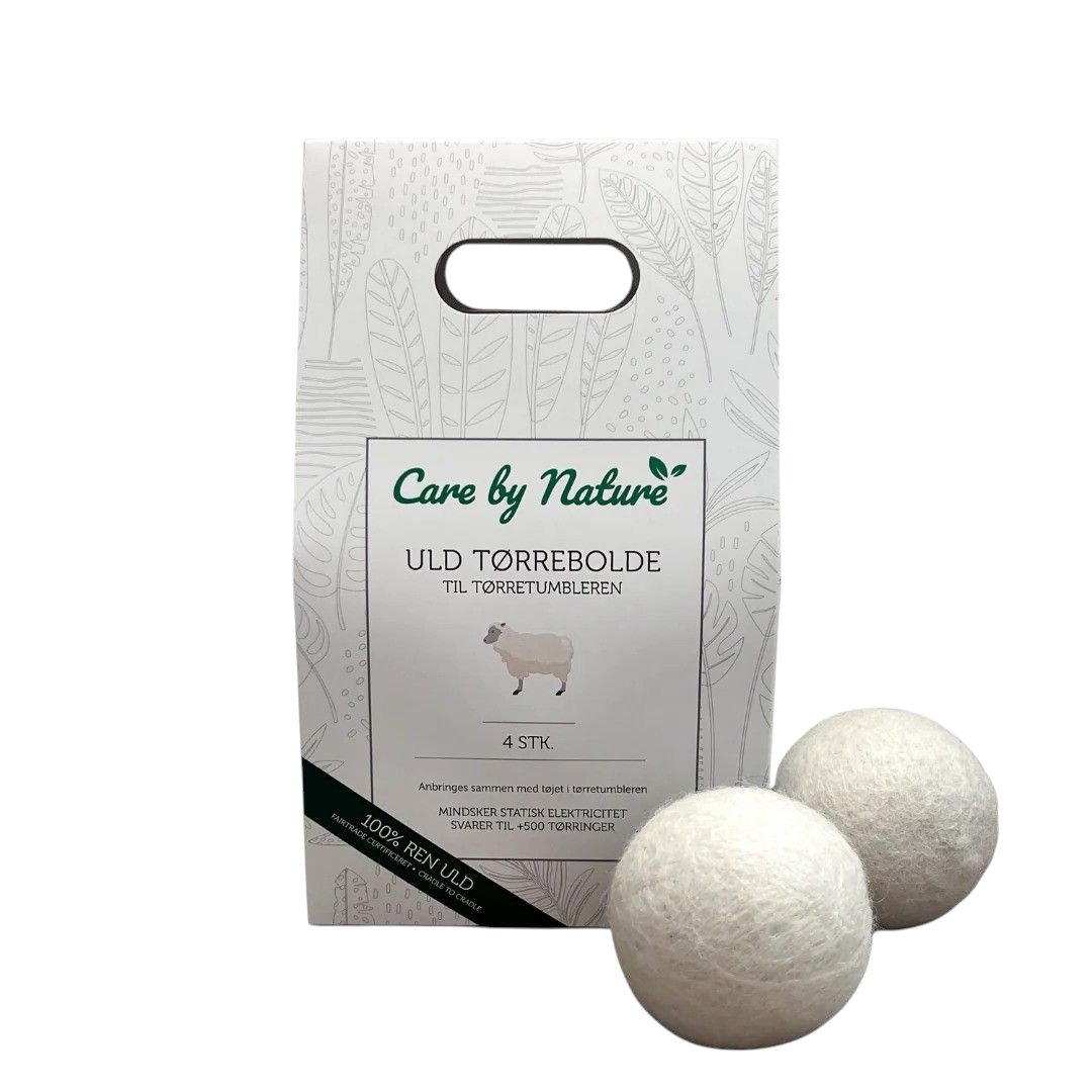 Tørrebolde af 100% uld