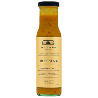 De 5 Gaarde dressing med mango og chili Mango og chili dressing