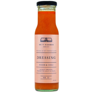 De 5 Gaarde dressing med sesam og chili Dressing med sesam og chili