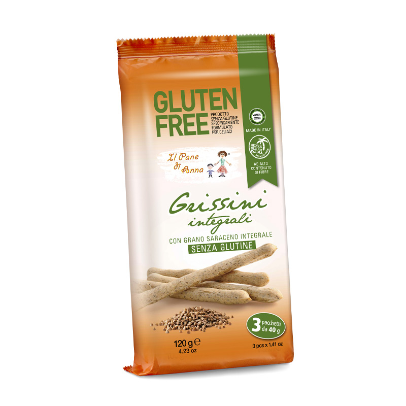 Glutenfri Grissini med boghvede