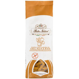 Kikærte pastapenne fra Pasta Natura Glutenfri pasta penne af kikærtemel