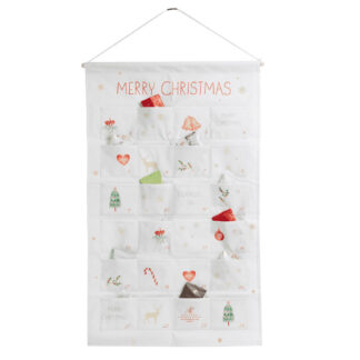 Aalborg Chokoladen Stofjulekalender Stofjulekalender Aalborg Chokoladen