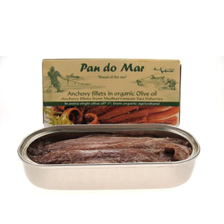 Ansjoser i økologisk olivenolie