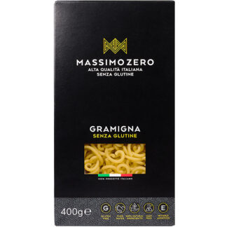 Massimo Zero glutenfri gramigna pasta Glutenfri Gramigna