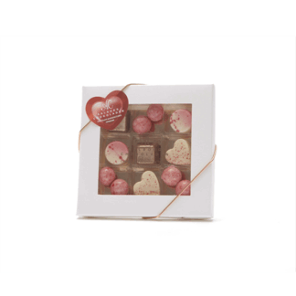 Desserthjerter og dragee