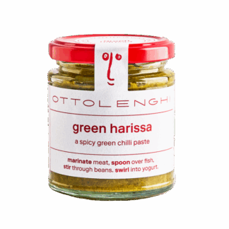 Green Harissa fra Ottollenghi Grøn harissa chili pasta