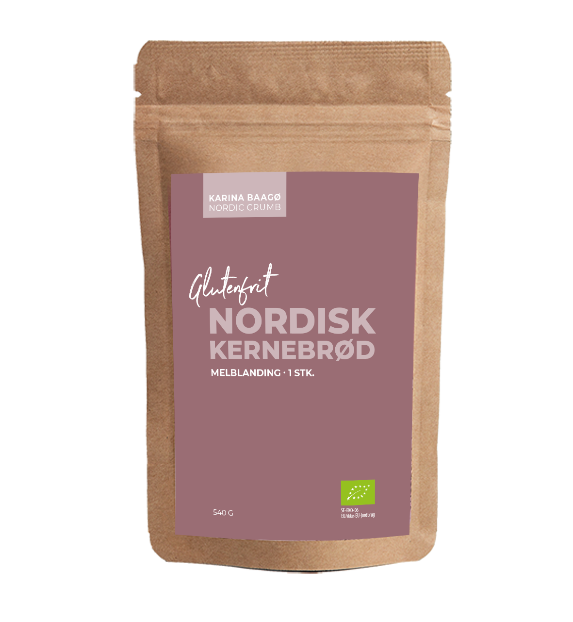 Glutenfri Nordisk Kernebrød - Karina Baagø melmix - Nordic Crumb