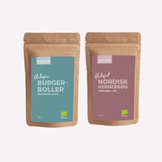Sampak af Glutenfrie melblandinger fra Karina Baagø - Nordic Crumb