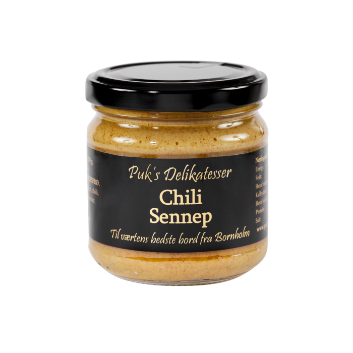 Chili-Sennep puks Chili sennep puks delikatesser