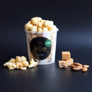 NoCrap karamel og mandler Popcorn karamel og mandel - no crap