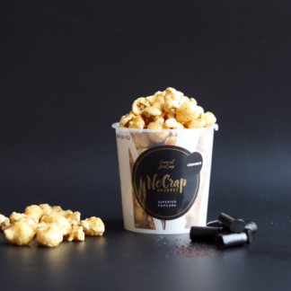NoCrap lakrids popcorn med lakrids