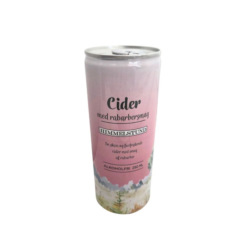 cider_rabarber250ml alkoholfri cider med rabarber