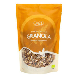 groed-koebenhavn-granola-almond-butter-oe-350-g økologisk granola med mandelsmør