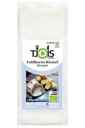Tjois fuldkorns rismel glutenfrit Fuldkorns rismel tjois