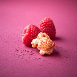 popcorn med karamel og hindbæ – nocrap – glutenfri popcorn med karamel og hindbær - nocrap