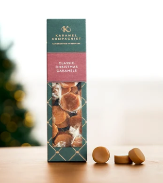Klassiske flødekarameller med julesamg – karamelkompagniet Klassiske flødekarameller med julesmag - karamel kompagniet