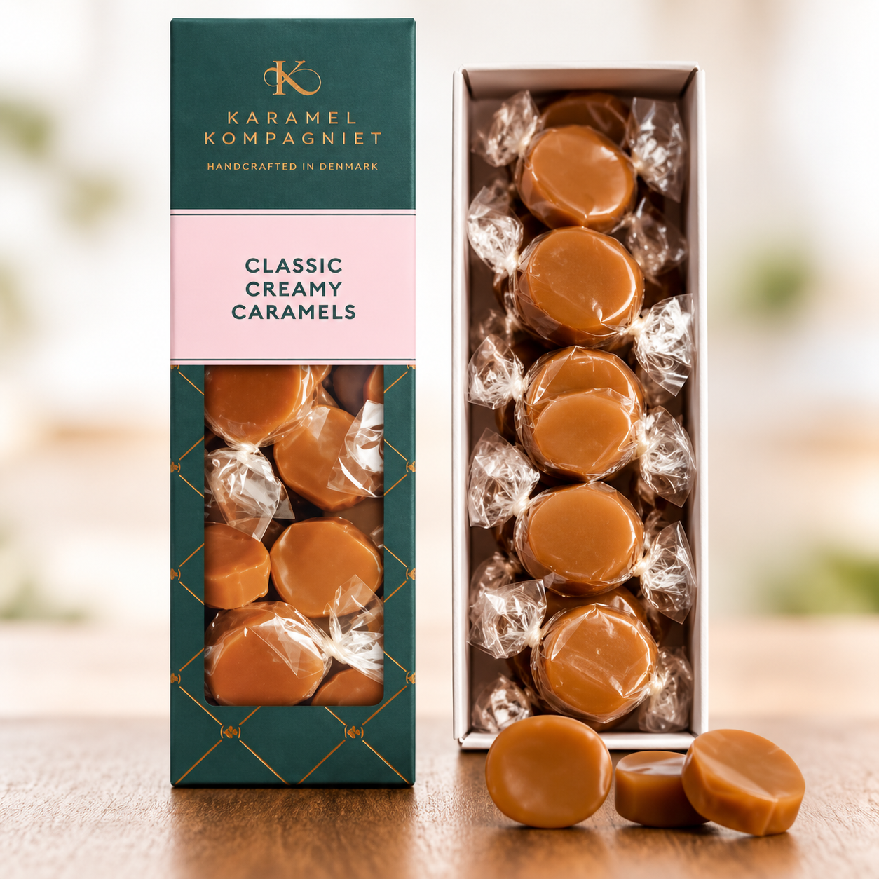 Klassisk flødekaramel - Karamel Kompagniet