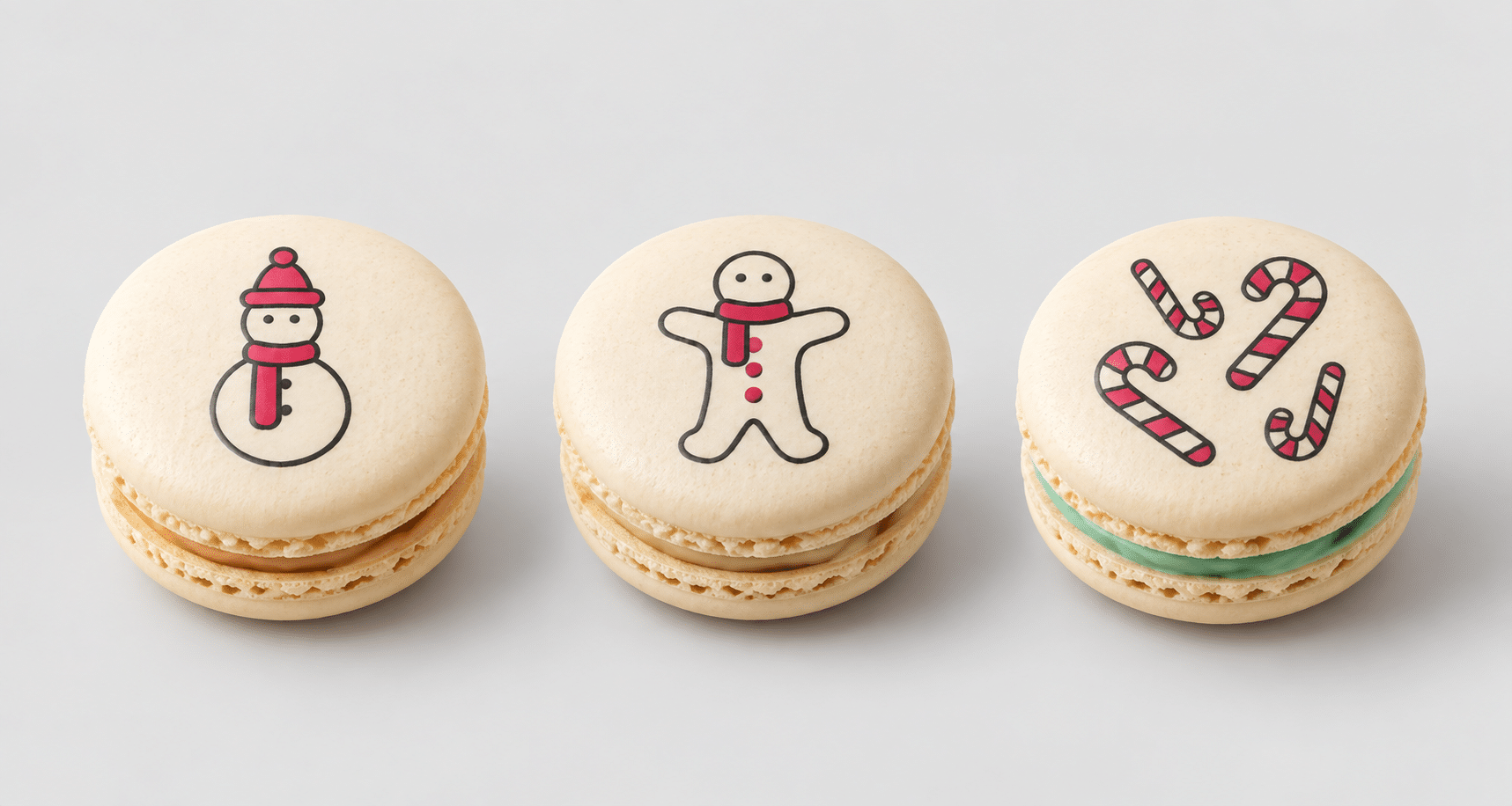 Macarons – maxtris – juleudgave – glutenfri Macarons - maxtris - juleudgave - glutenfri