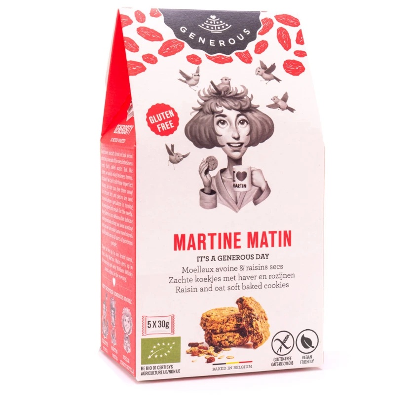 Havresmåkager med rosiner – generous – glutenfri veganske Havresmåkager med rosiner - generous - glutenfri veganske