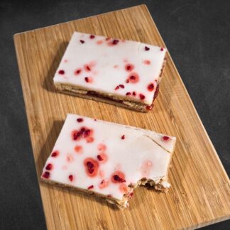 Hindbærsnitter - glutenfri - my glutenfree nakery