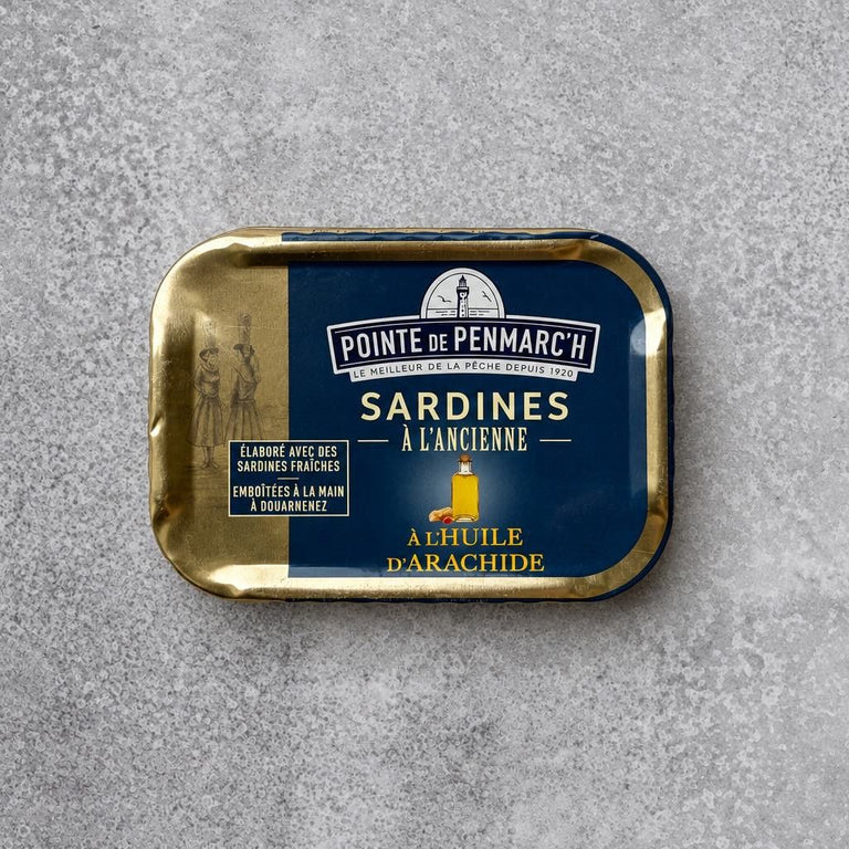 Sardiner i jordnøddeolie